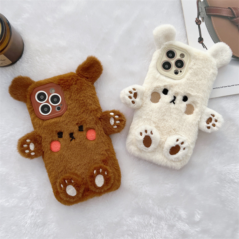 Phone Cases Iphone 15 - غطاء هاتف كوري ثلاثي الأبعاد على