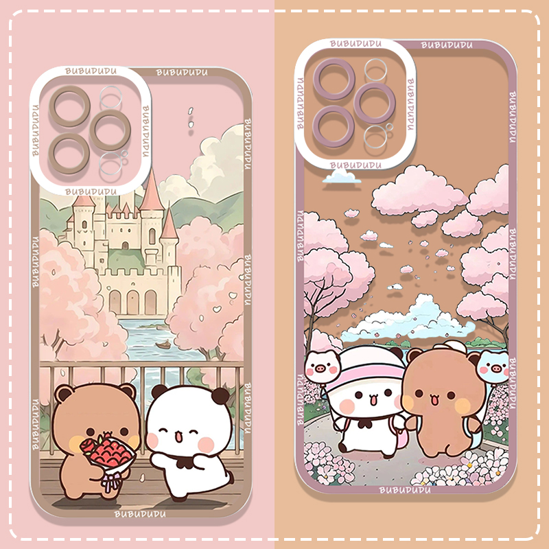 Phone Cases For Samsung A14 - غطاء هاتف شفاف لطيف بتصميم BUBU