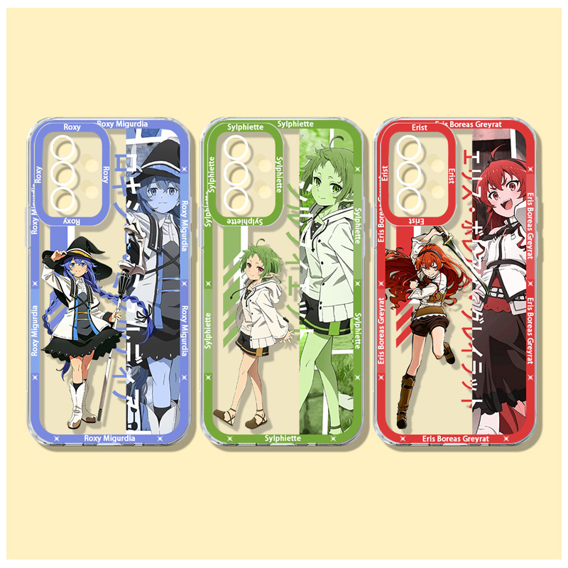 Phone Cases For Samsung A14 - جراب M-Mushoku T-Tensei Roxy لهواتف سامسونج