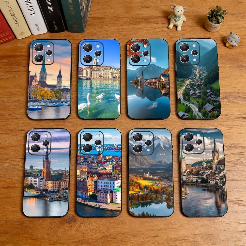 Zurich Phone Cases - غطاء هاتف مستوحى من زيورخ، سيليكون