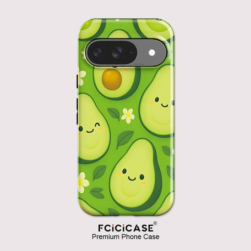 Phone Cases Pixel 10 Pro - جراب هاتف Fcicicase بتصميم زهرة الأفوكادو