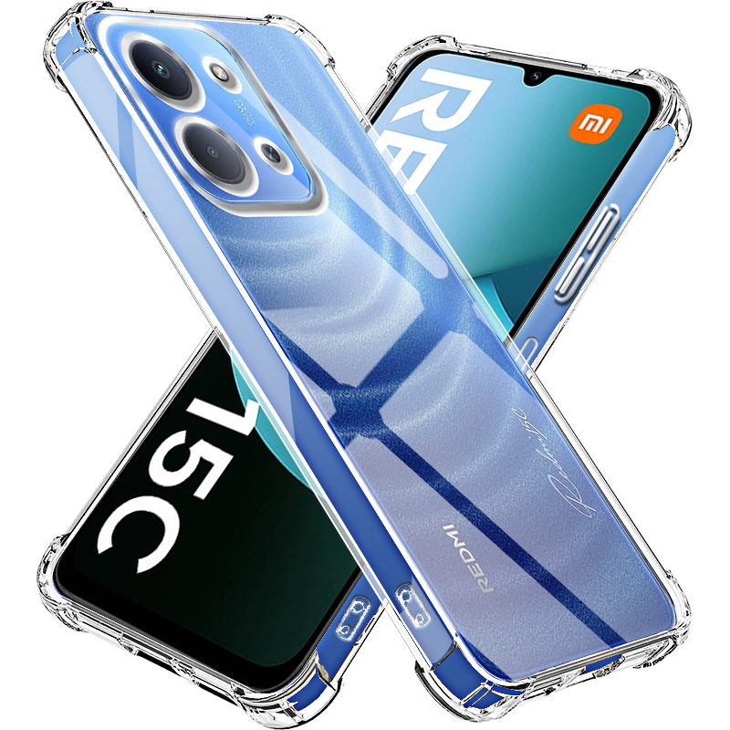 Phone Cases Europe - حافظة شفافة لهاتف Redmi 15C 4G