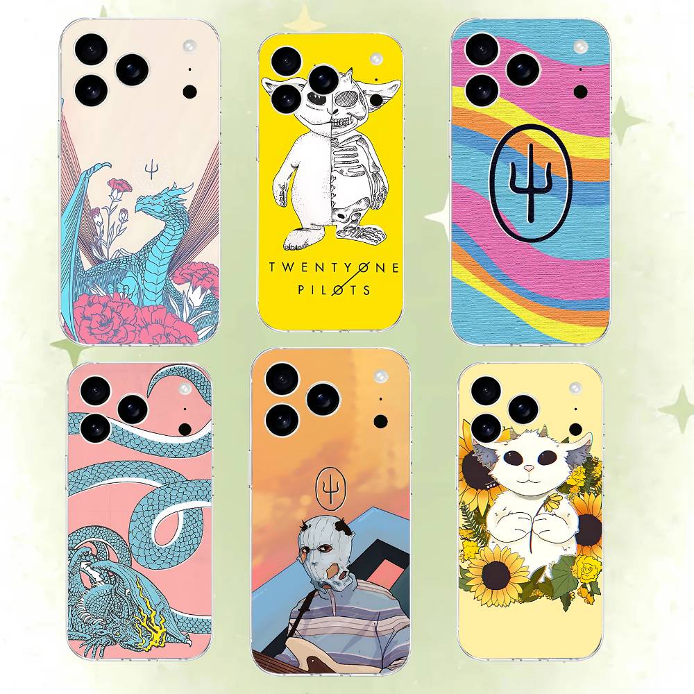 Phone Cases Aviation - غطاء هاتف T-Twentys-ones-pilots لآيفون 17 16