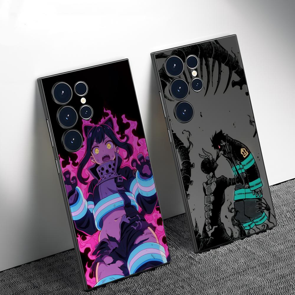Phone Cases Samsung Galaxy - حافظة هاتف أنيمي F-Fire Force لهواتف