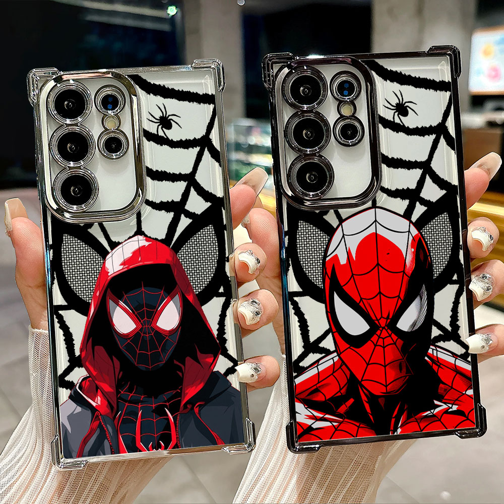 Phone Cases Samsung Galaxy - غطاء هاتف سبايدرمان مايلز موراليس للأبطال