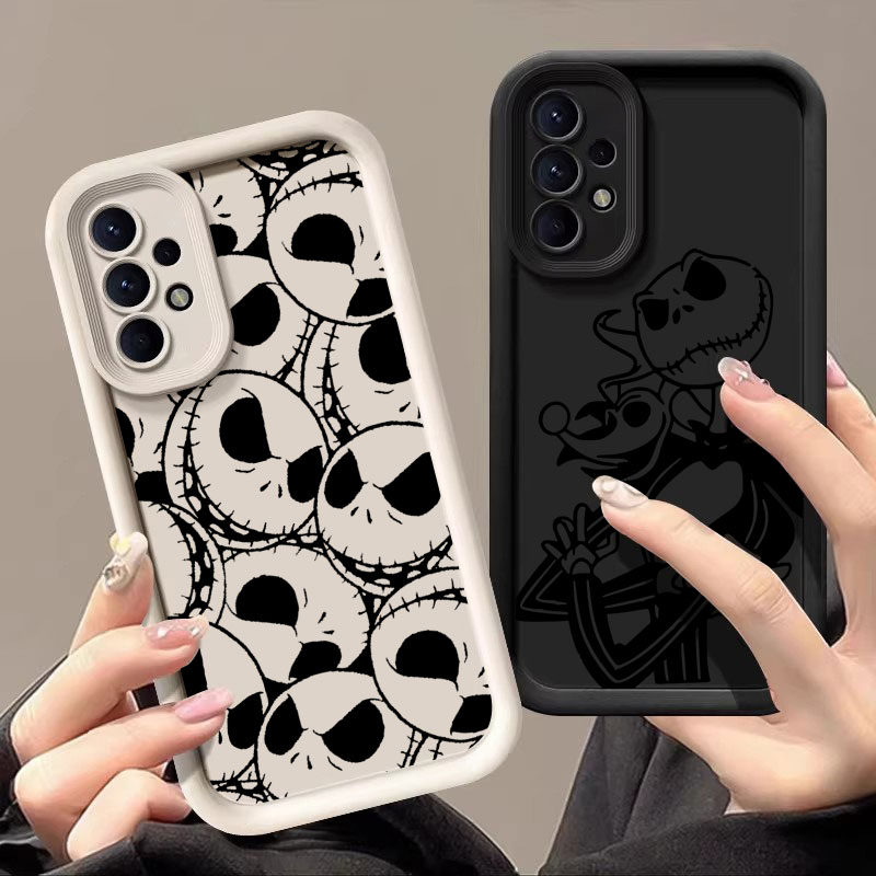 Phone Cases For Samsung A14 - جراب سيليكون ناعم بتصميم جاك سالي