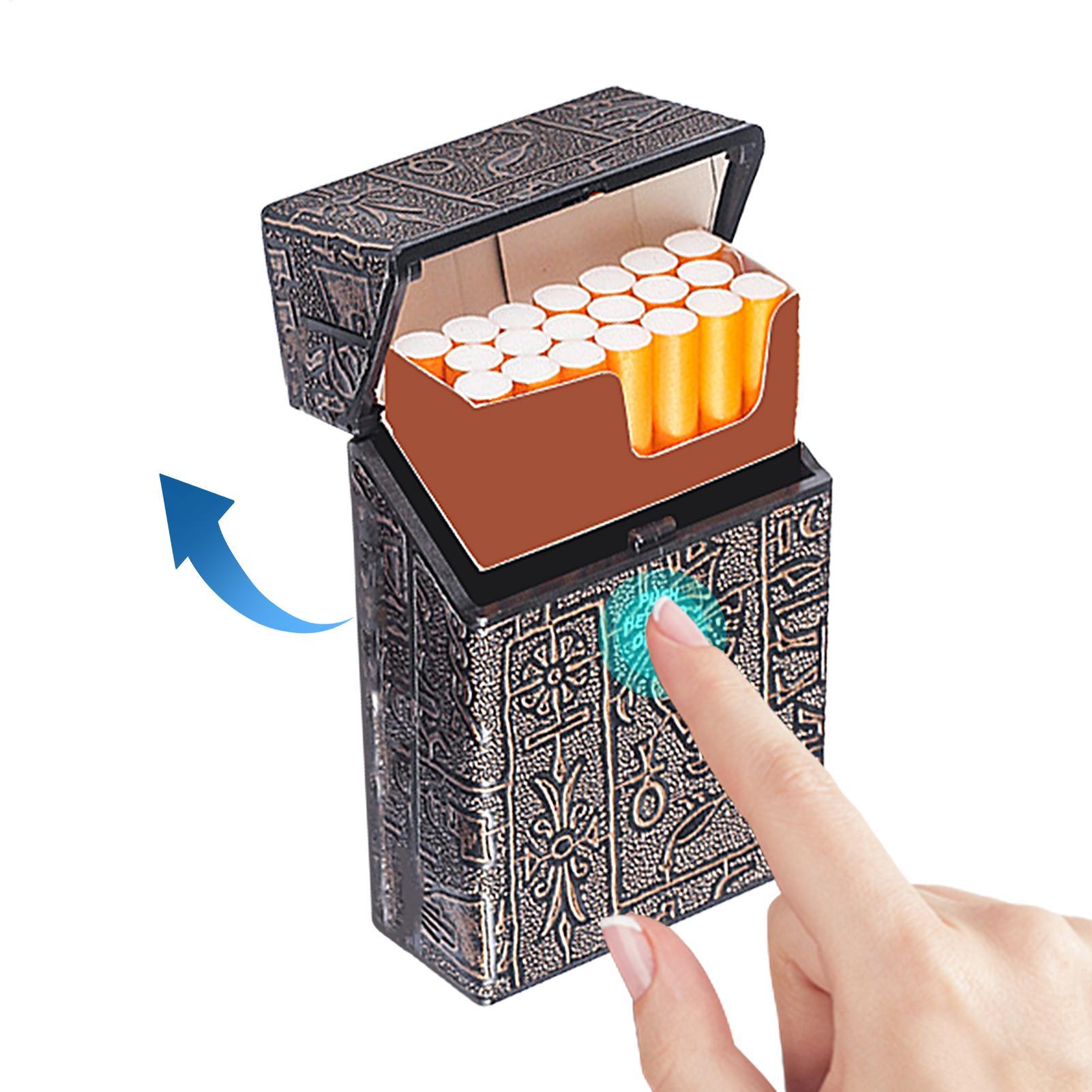 Transparent Thin Case - صندوق سجائر بسعة 20 علبة بلاستيكية