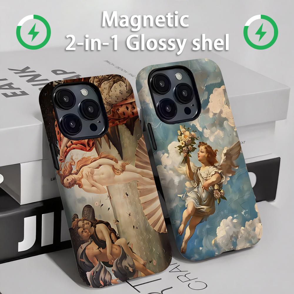 Phone Cases Magnetic - لوحات فنية من عصر النهضة جراب