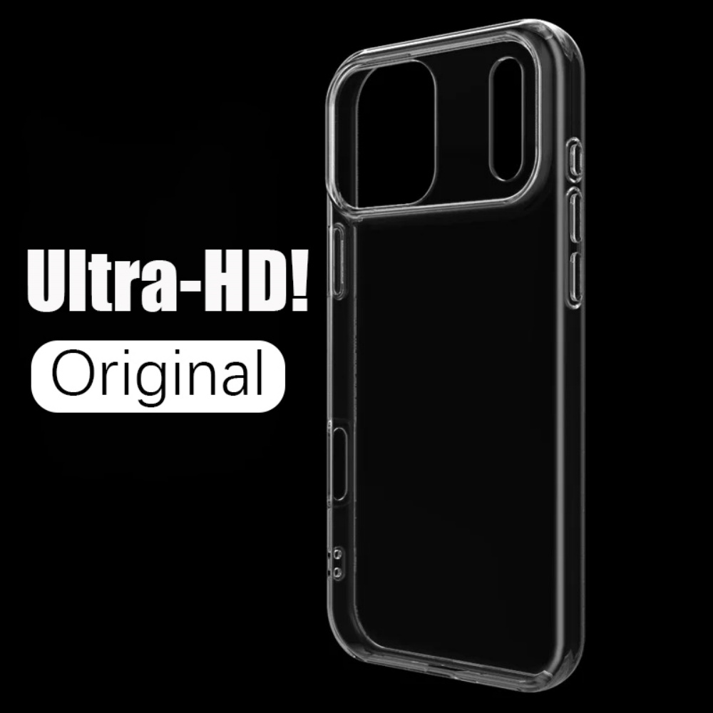 Transparent Thin Case - حافظة شفافة كريستالية رفيعة للغاية لهاتف