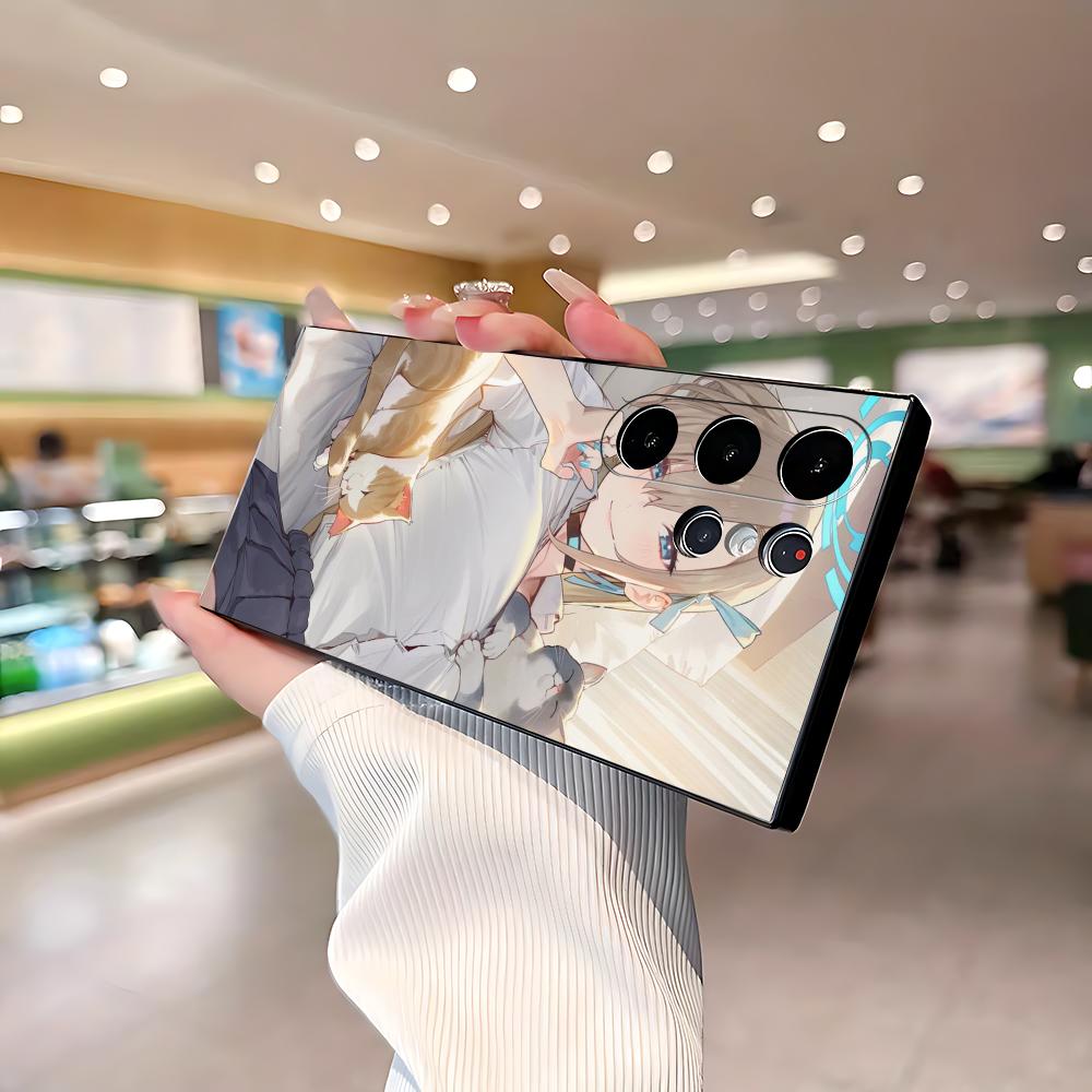 Phone Cases Samsung Galaxy - جراب هاتف أزرق ساخن بتصميم Blue