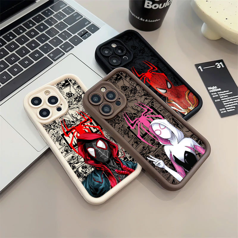 غطاء هاتف سبايدرمان مايلز مورا - مراجعة Phone Cases Iphone 15 وسعره
