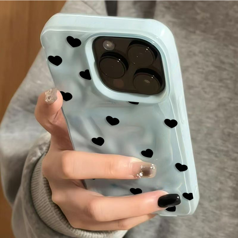 غطاء هاتف جميل بتصميم قلب أسود - مراجعة Phone Cases Cute Iphone 13 وسعره