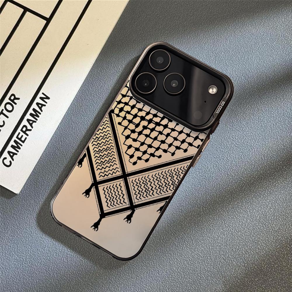 غطاء هاتف بتصميم الكوفية الفلس - مراجعة Phone Cases Iphone 15 وسعره