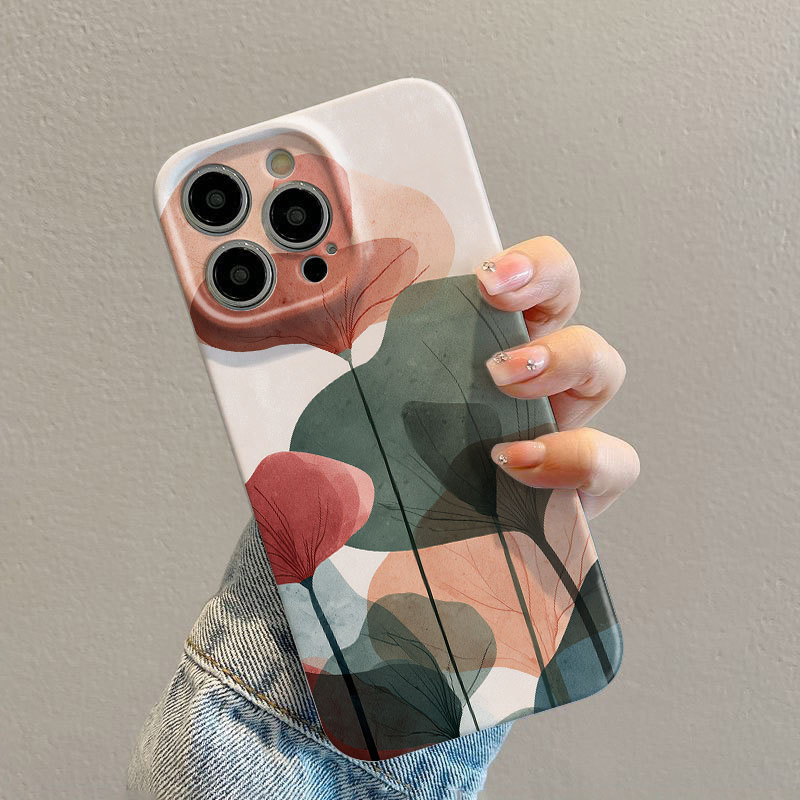 غطاء هاتف بتصميم أوراق شجر فني - مراجعة Phone Cases Australia وسعره