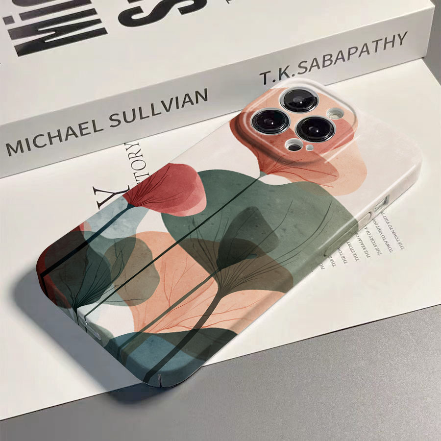غطاء هاتف بتصميم أوراق شجر فني - مراجعة Phone Cases Australia وسعره