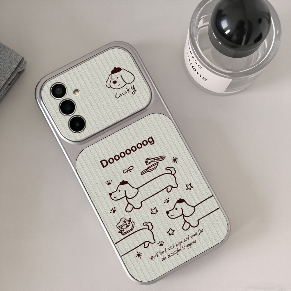 جراب هاتف بتصميم كلب داشهند كر - مراجعة Camera Lens Protector وسعره