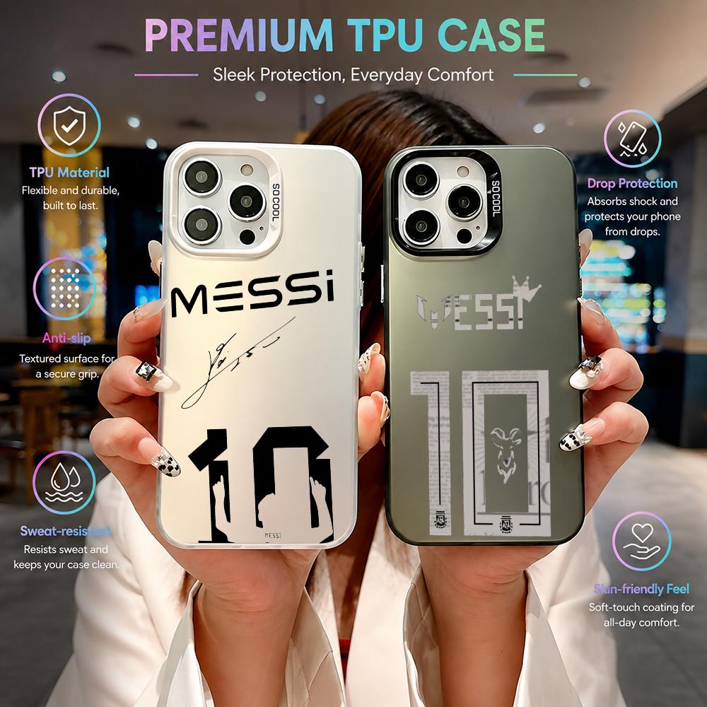 غطاء هاتف رياضي ليونيل ميسي صد - مراجعة Phone Cases Eco Friendly وسعره
