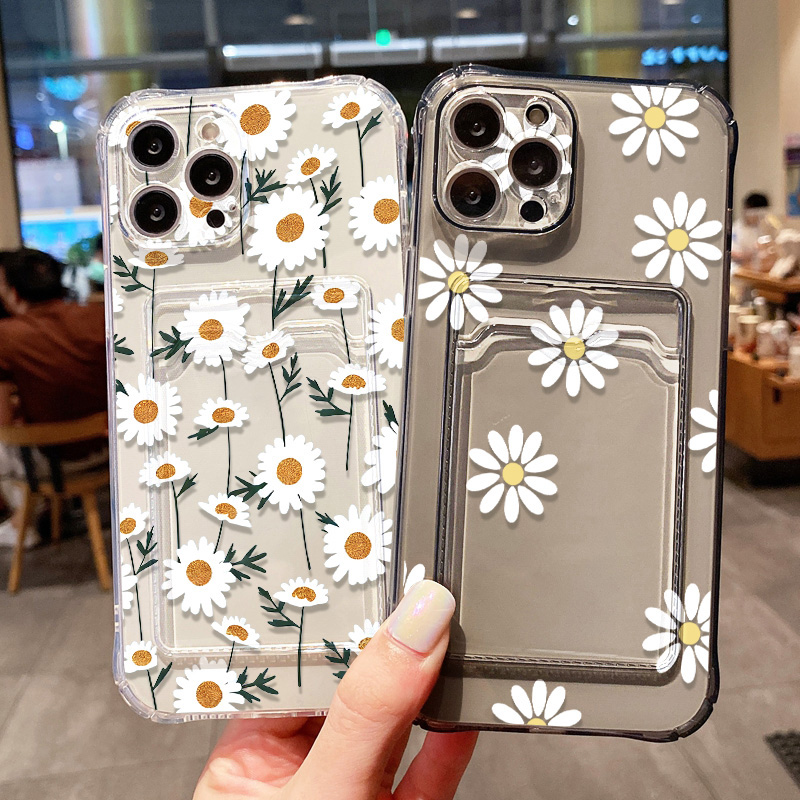جراب هاتف بتصميم زهرة الأقحوان - مراجعة Phone Cases With Wallet وسعره