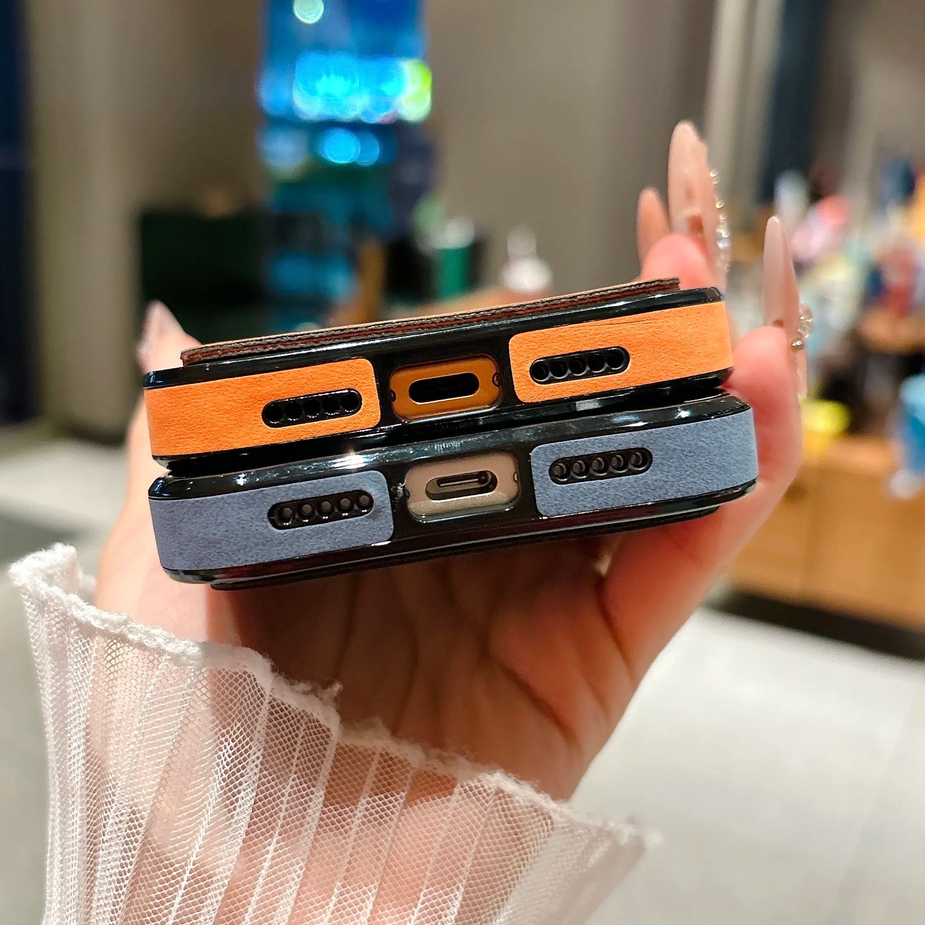 محفظة حامل بطاقة جلد الغزال جر - مراجعة Phone Cases With Wallet وسعره