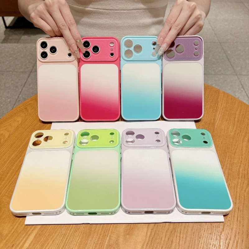 غطاء هاتف بتدرج ألوان الحلوى ل - مراجعة Camera Lens Protector وسعره
