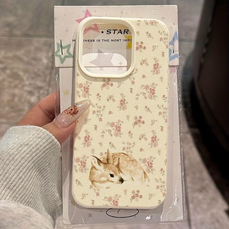 جراب هاتف ناعم بتصميم غزال لطي - مراجعة Phone Cases Cute Iphone 13 وسعره