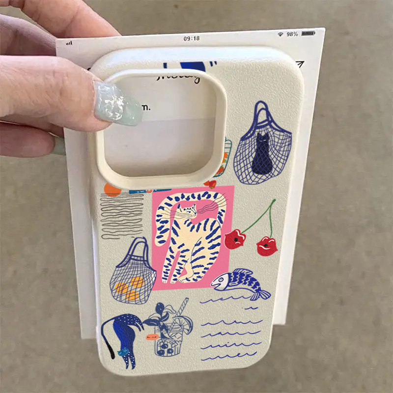 جرابات هاتف جديدة بتصميم قطة ا - مراجعة Phone Cases Cute Iphone 13 وسعره