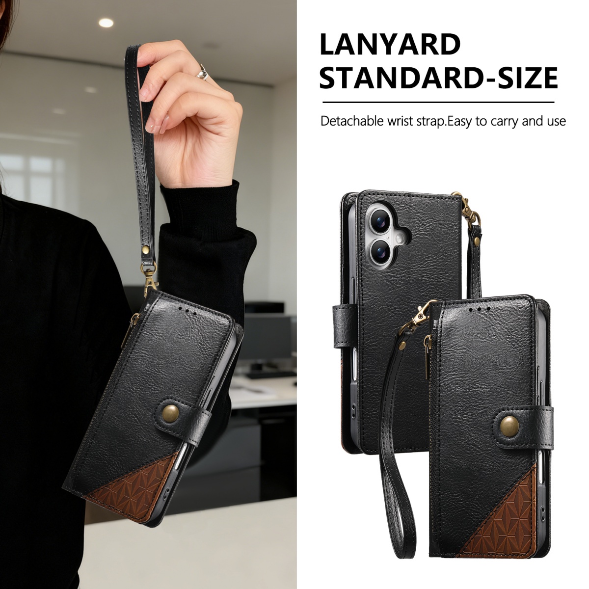 جراب هاتف جلدي بولي يوريثان بس - مراجعة Phone Cases With Wallet وسعره