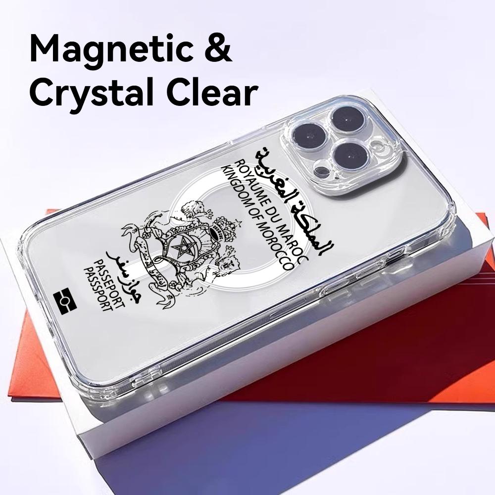 جراب هاتف بتصميم جواز سفر المغ - مراجعة Clear Magsafe Case وسعره