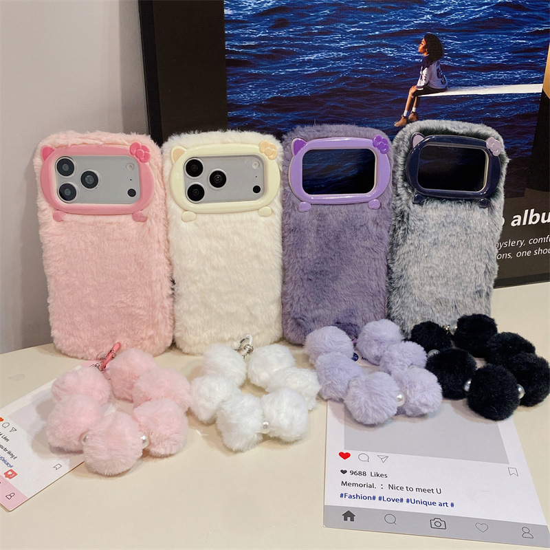 غطاء هاتف فاخر من الفرو الناعم - مراجعة Phone Cases Iphone 15 وسعره