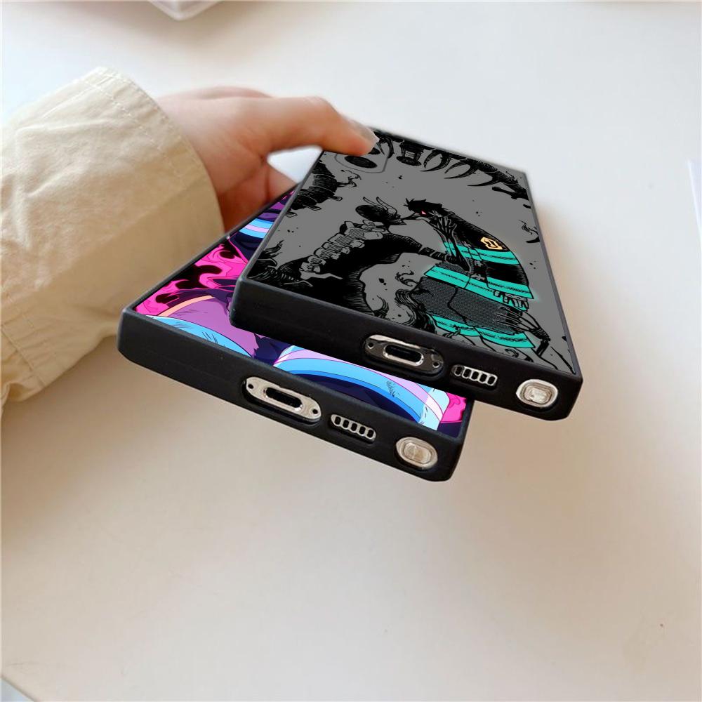 حافظة هاتف أنيمي F-Fire Force  - مراجعة Phone Cases Samsung Galaxy وسعره