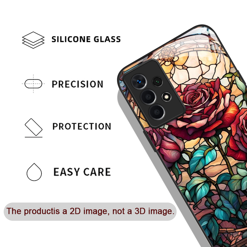 غطاء هاتف من الزجاج المقوى بنم - مراجعة Phone Cases For Samsung A14 وسعره