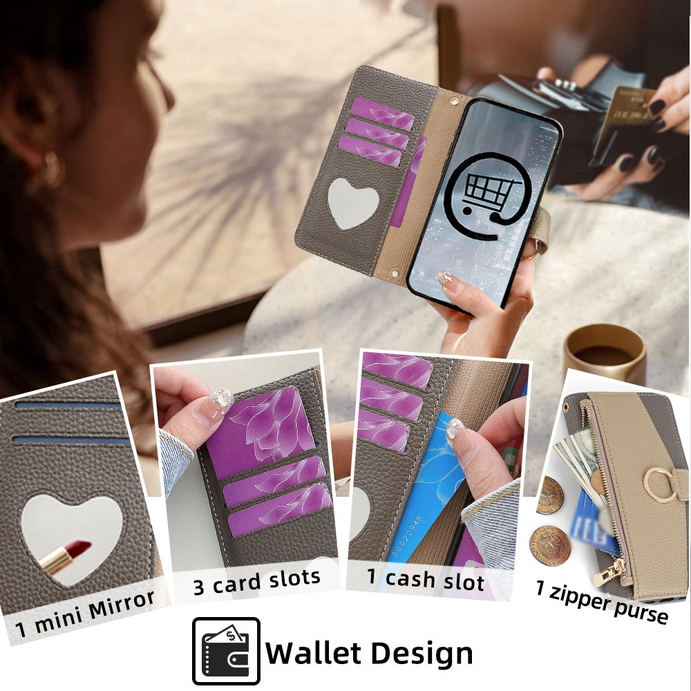 الأعمال Crossbody حالة الهاتف  - مراجعة Phone Cases With Wallet وسعره