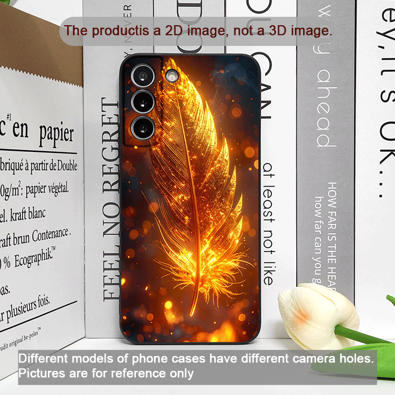 غطاء هاتف فاخر بنمط ريشة العنق - مراجعة Phone Cases Pixel 10 Pro وسعره