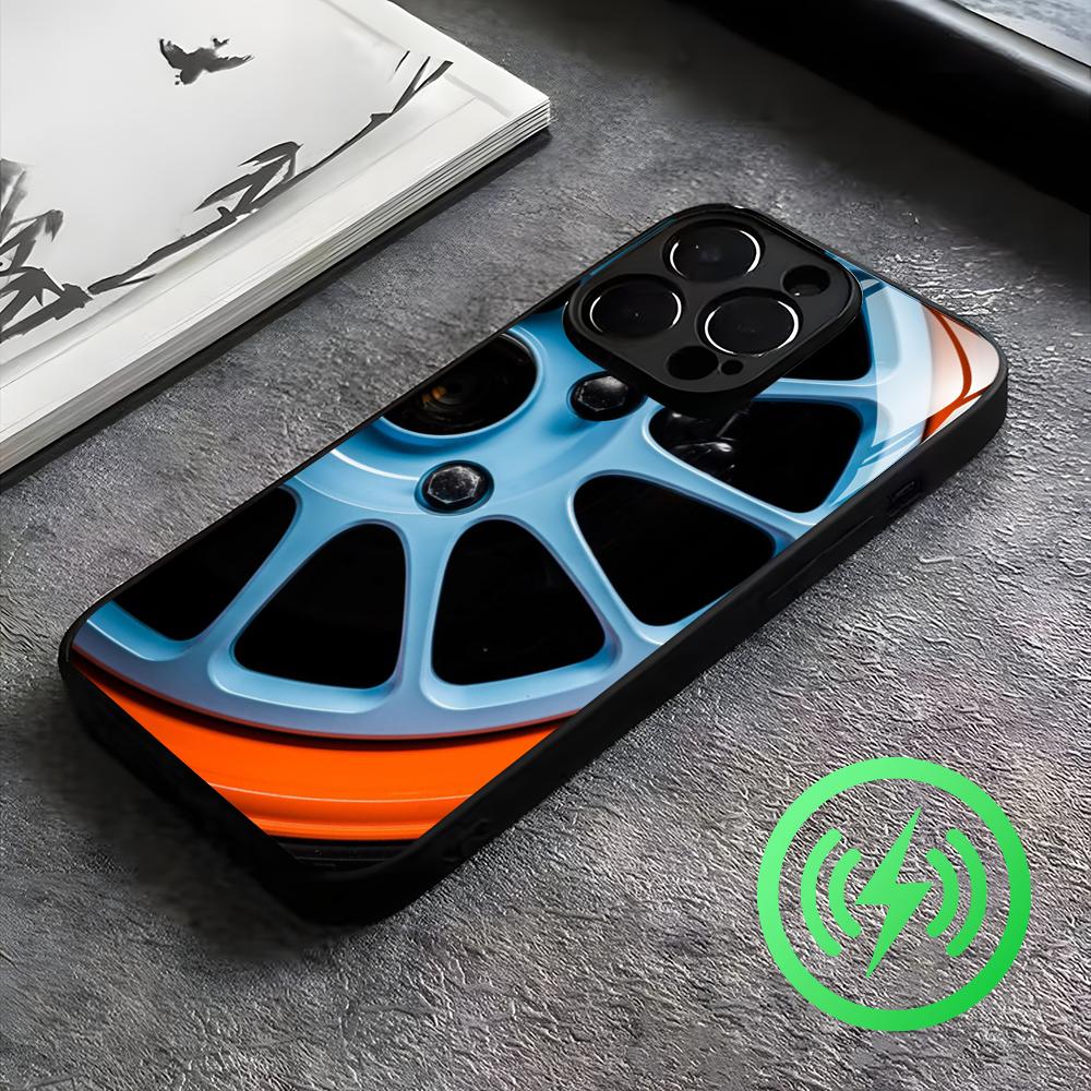 جراب هاتف زجاجي بتصميم سيارة ج - مراجعة Phone Cases Magnetic وسعره