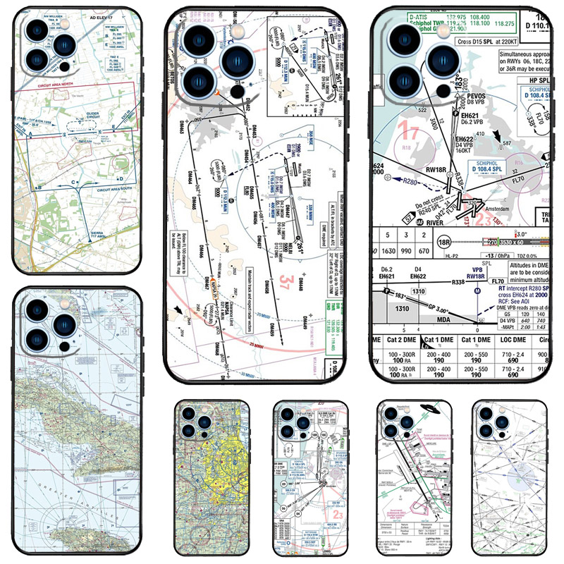 غطاء هاتف بتصميم خرائط الطيران - مراجعة Phone Cases Aviation وسعره