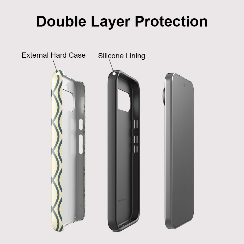 غطاء هاتف أنيق بتصميم مخطط من  - مراجعة Phone Cases Pixel 10 Pro وسعره