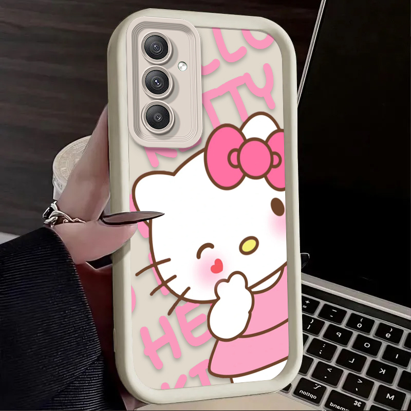 سانريو الوردي مرحبا كيتي الحال - مراجعة Phone Cases Samsung Galaxy وسعره