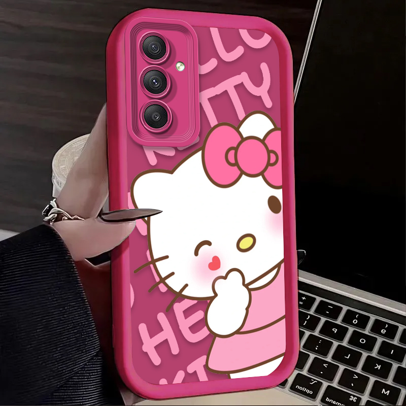 سانريو الوردي مرحبا كيتي الحال - مراجعة Phone Cases Samsung Galaxy وسعره