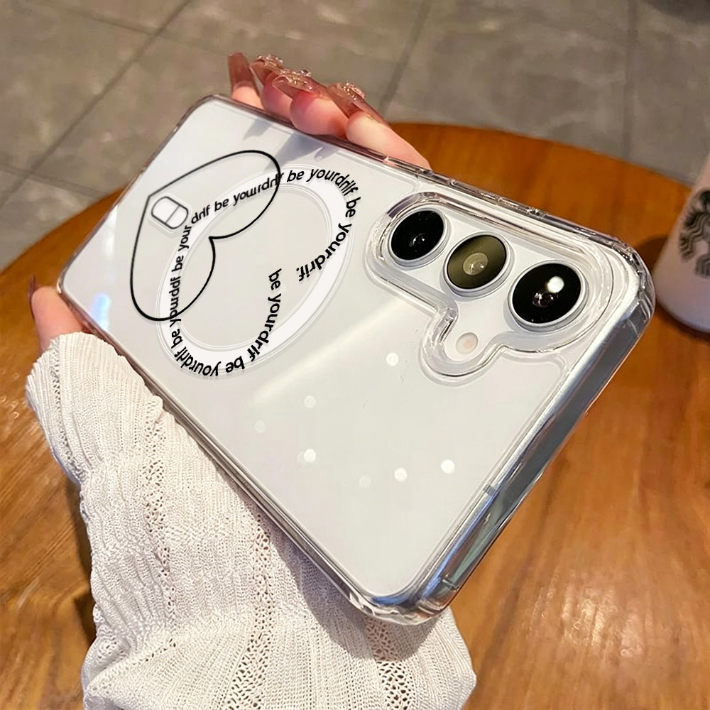 غطاء هاتف شفاف بتصميم قلب متوا - مراجعة Clear Magsafe Case وسعره