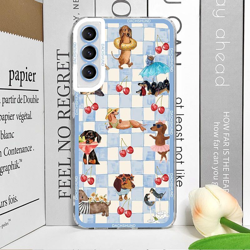 غطاء هاتف لطيف بتصميم كلب النق - مراجعة Phone Cases Samsung Galaxy وسعره
