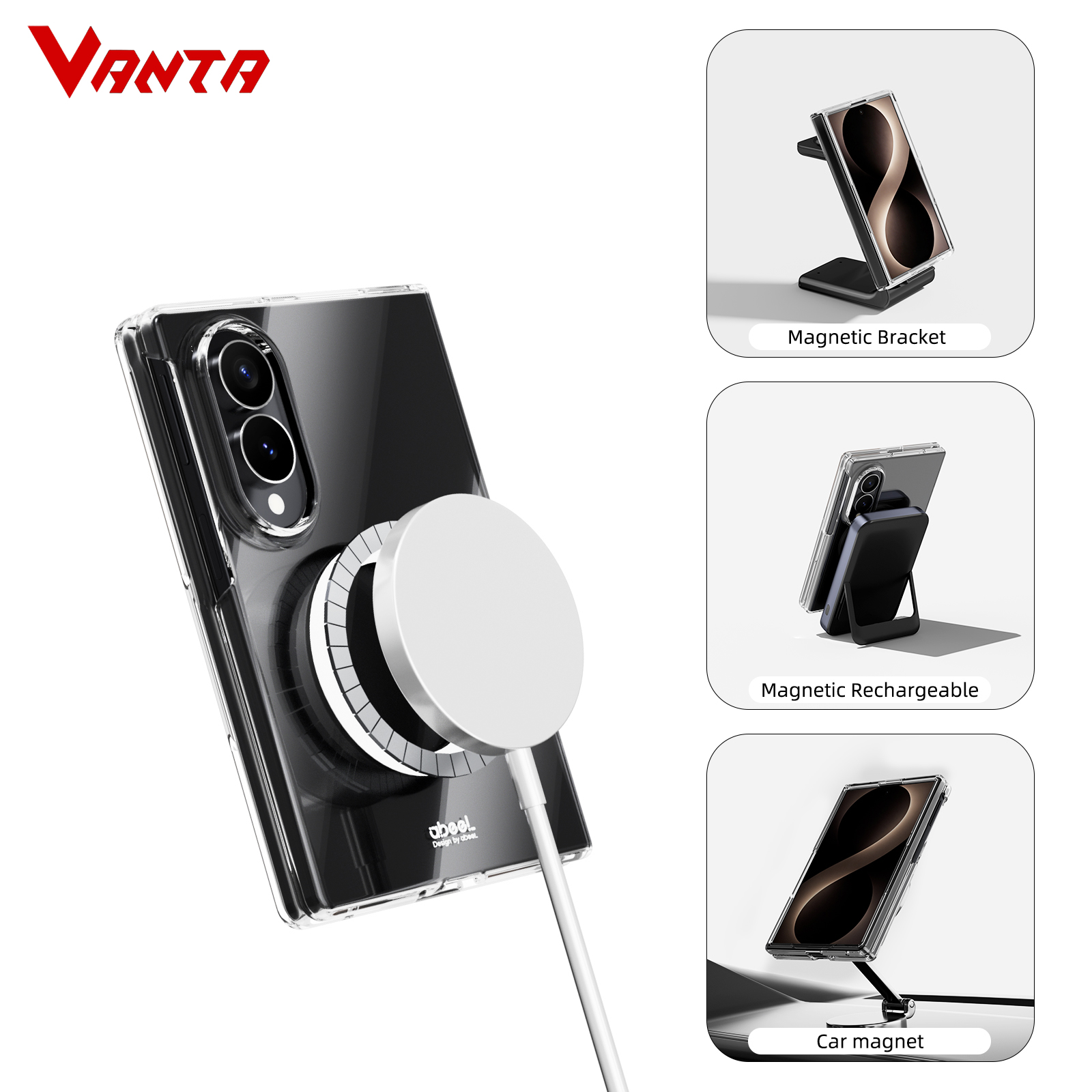 غطاء مغناطيسي شفاف لهاتف سامسو - مراجعة Transparent Thin Case وسعره