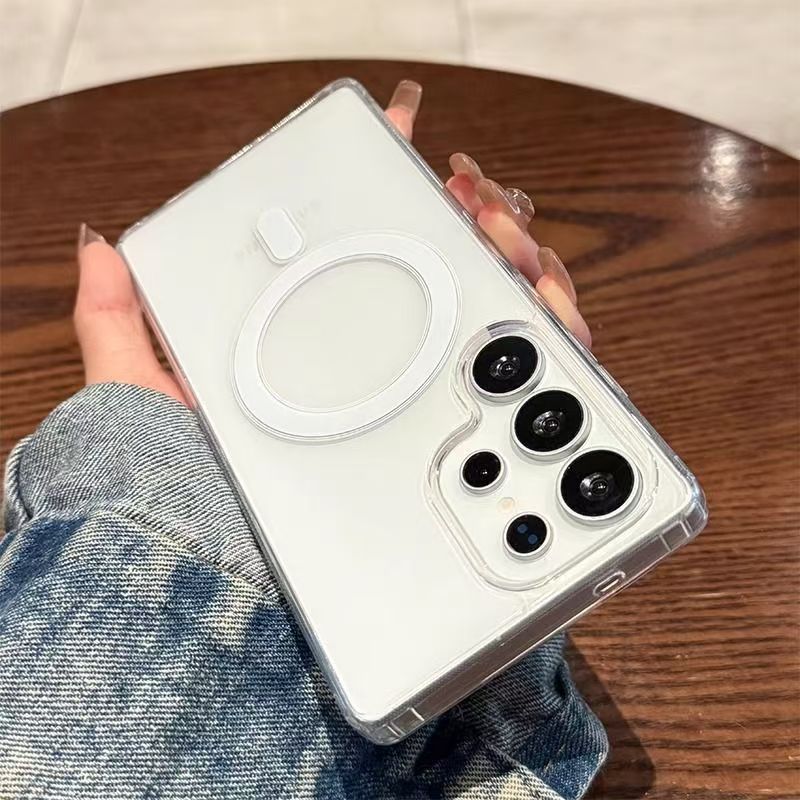 غطاء هاتف شفاف مغناطيسي متوافق - مراجعة Clear Magsafe Case وسعره