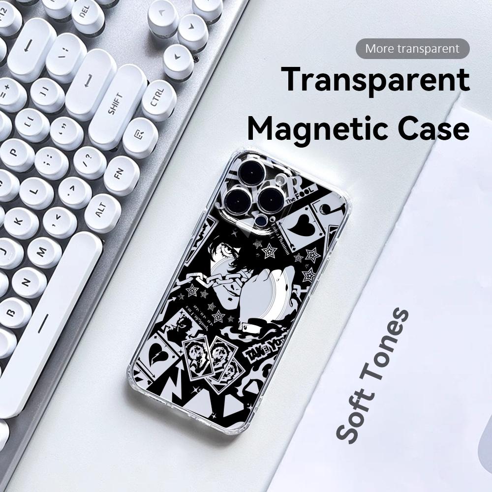 غطاء هاتف مغناطيسي شفاف بتصميم - مراجعة Phone Cases Iphone 15 وسعره
