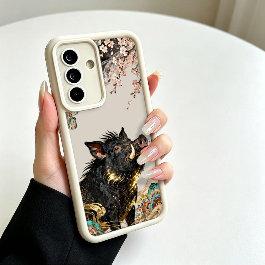 غطاء هاتف بتصميم كرتوني لرافعة - مراجعة Phone Cases Samsung Galaxy وسعره