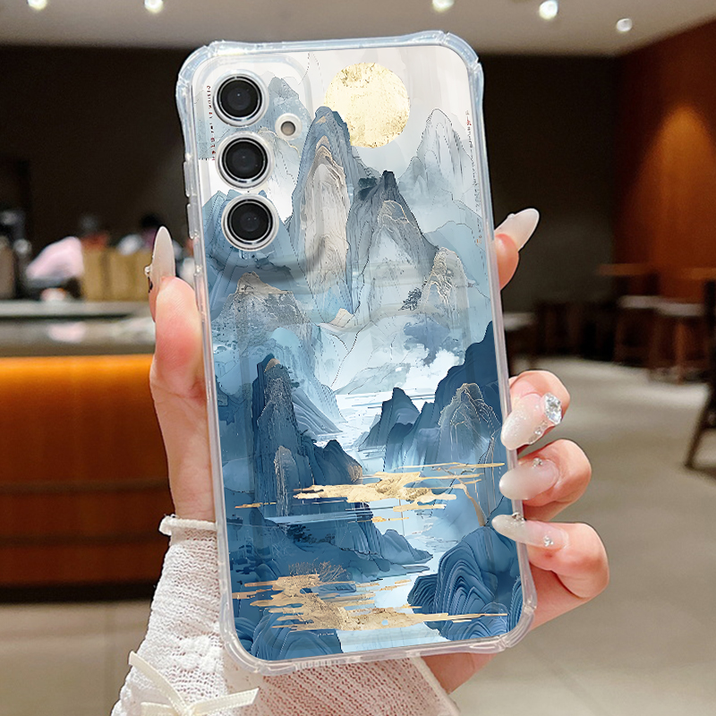 جراب هاتف بنمط المناظر الطبيعي - مراجعة Phone Cases With Wallet وسعره