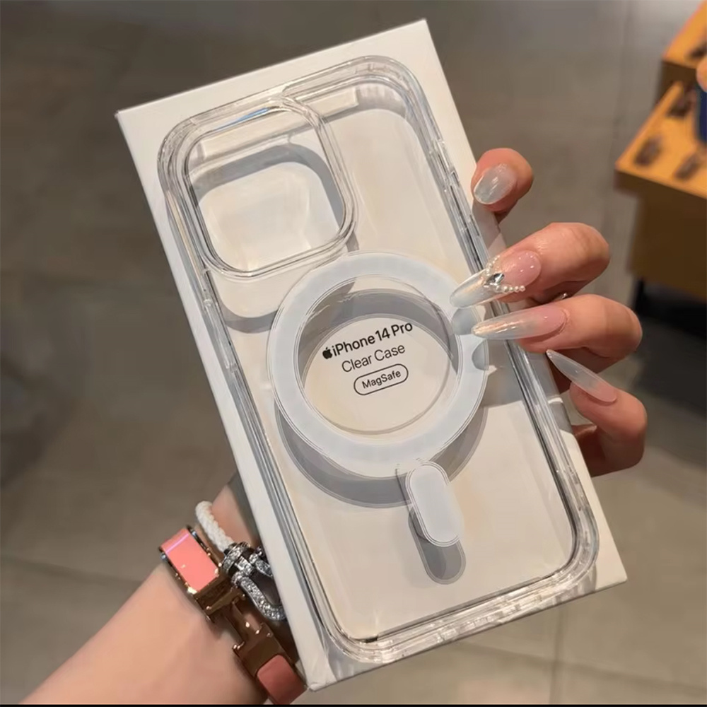 حافظة هاتف شحن لاسلكي لهاتف آي - مراجعة Clear Magsafe Case وسعره