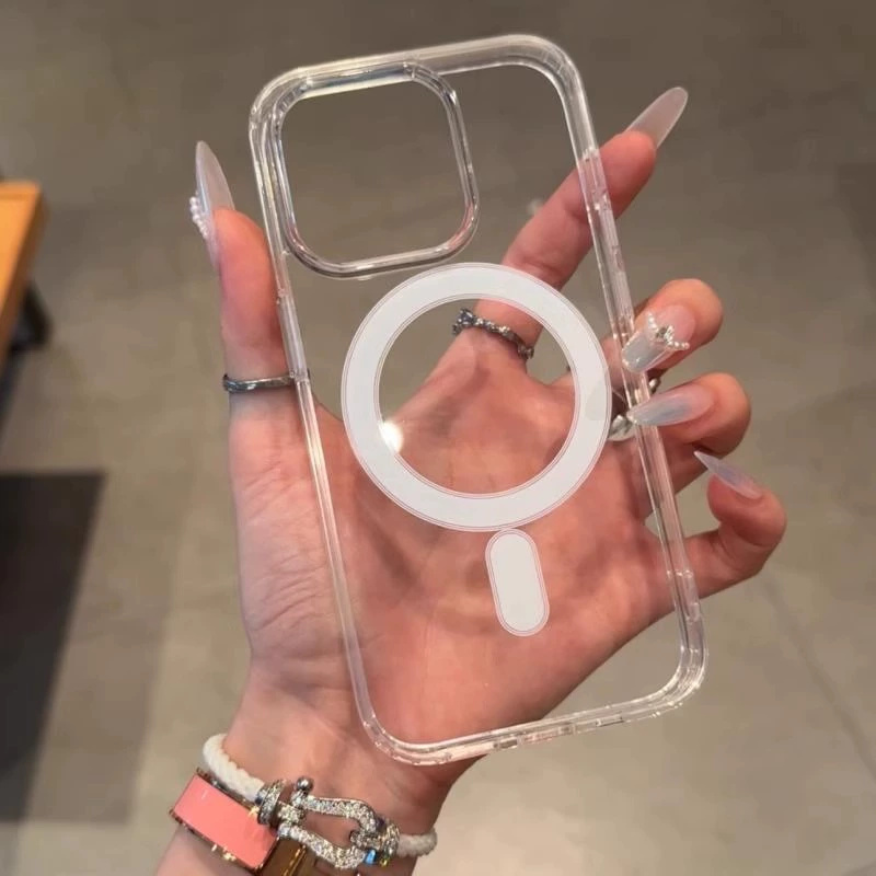 حافظة هاتف شحن لاسلكي لهاتف آي - مراجعة Clear Magsafe Case وسعره